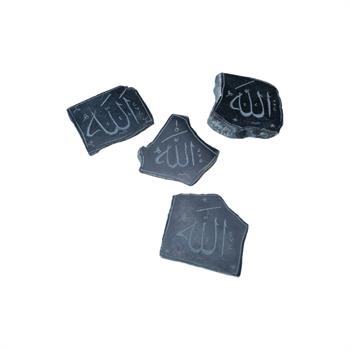 El Yapımı Serpantin Taşı Üzerine Arapça 