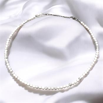 Faset Kesim Havlit Taşı Dizi Kolye