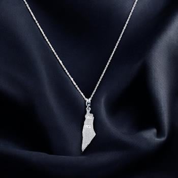 Filistin Haritası & Filistin Bayrağı ve Arapça 