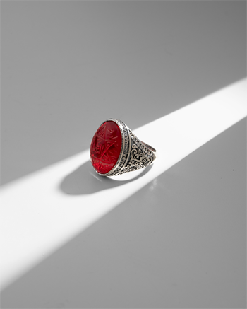 Hakiki Tılsımlı Mühr-ü Süleyman (Kan Taşı): 