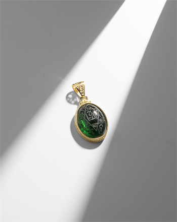 Hakiki Tılsımlı Mühr-ü Süleyman Kolye: 