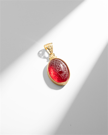 Hakiki Tılsımlı Mühr-ü Süleyman Kolye (Bakır Çerçeve): Hızlı Tesir ve Muhabbet İletkeni