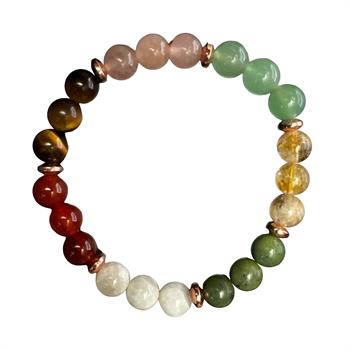 İKİZLER Burcuna Özel Doğal Taş Bileklik