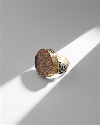 İsm-i Azam Vefkli Gümüş Yüzük: 