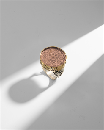 İsm-i Azam Vefkli Gümüş Yüzük: 