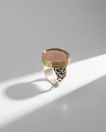 İsm-i Azam Vefkli Gümüş Yüzük: 