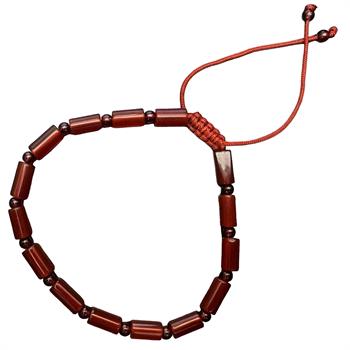 Kadın Akik Taşı Silindir Kesim Bileklik