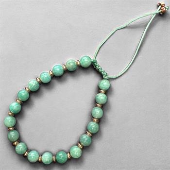 Kadın Amazonit Kuvars Taşı Bileklik