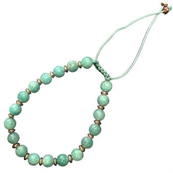 Kadın Amazonit Kuvars Taşı Bileklik