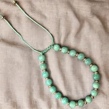 Kadın Amazonit Kuvars Taşı Bileklik