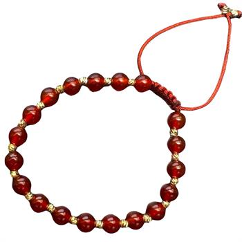 Kadın Kırmızı Akik Taşı Bileklik