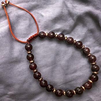 Kadın Lal-Garnet Taşı Bileklik