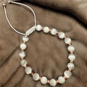 Kadın Selenit Taşı Bileklik