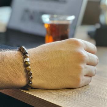 Kaplan Gözü Taşı Bileklik