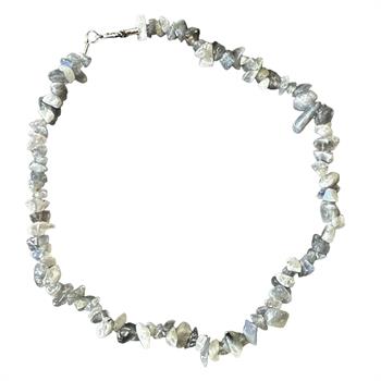 Kırık Seri: Labradorit Taşı Kolye