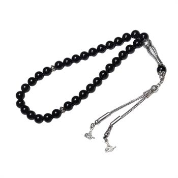 Parlak Onix Taşı Tesbih