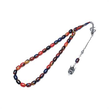 Kapsül Kesim Arizona Uçak Camı Tesbih (12x9 mm)