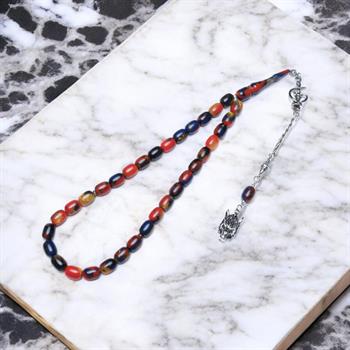 Kapsül Kesim Arizona Uçak Camı Tesbih (12x9 mm)