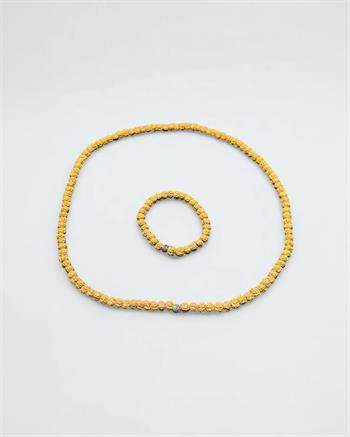 Rudraksha Doğal Enerji Kolye Bileklik Seti