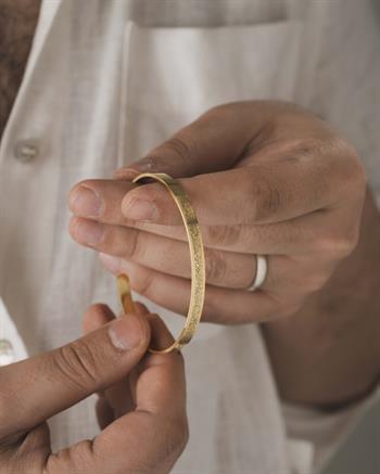 Altın Titanyum Kaplama Çelik Kolye Bilezik Seti