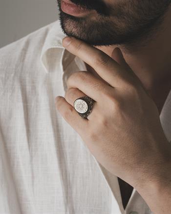 Süleymanın Mührü – Dalgalar İçinde | 925 Ayar Gümüş Yüzük