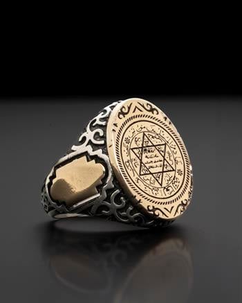 Süleymanın Mührü – Klasik Zarafet | 925 Ayar Gümüş Yüzük