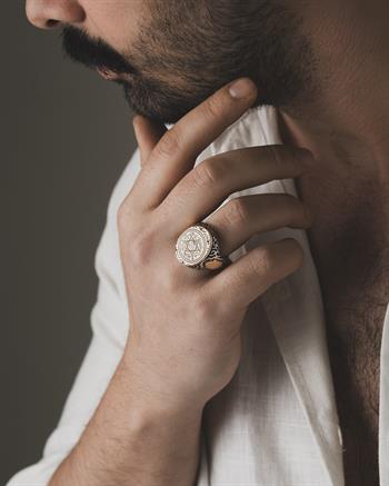 Süleymanın Mührü – Klasik Zarafet | 925 Ayar Gümüş Yüzük