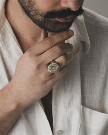 Süleymanın Mührü – Klasik Zarafet | 925 Ayar Gümüş Yüzük