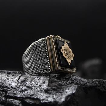 Tarihe Dokunuş Serisi – Hacerül Esved 925 Ayar Gümüş Yüzük