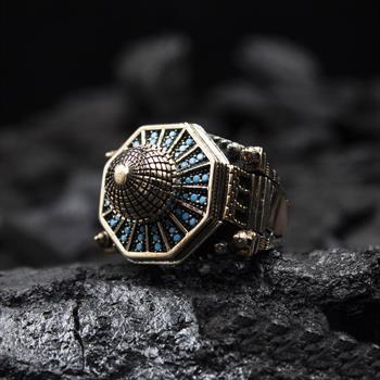 Tarihe Dokunuş Serisi – Kubbetüs Sahra 925 Ayar Gümüş Yüzük