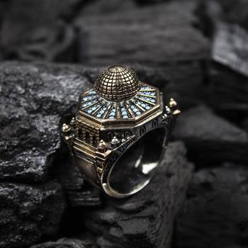 Tarihe Dokunuş Serisi – Kubbetüs Sahra 925 Ayar Gümüş Yüzük