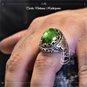 Tarihe Dokunuş Serisi – Lal 925 Ayar Gümüş Yüzük