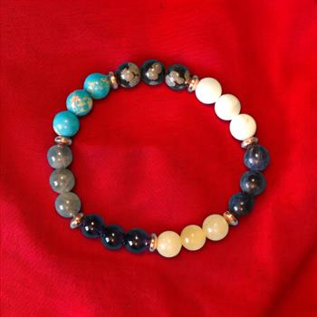 YAY Burcuna Özel Doğal Taş Bileklik