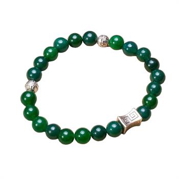 Yeşil Ceyt Taşı Bileklik