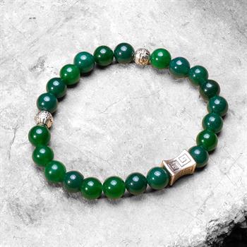 Yeşil Ceyt Taşı Bileklik