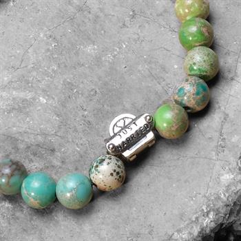 Yeşil İğneli Ceyt Taşı Bileklik