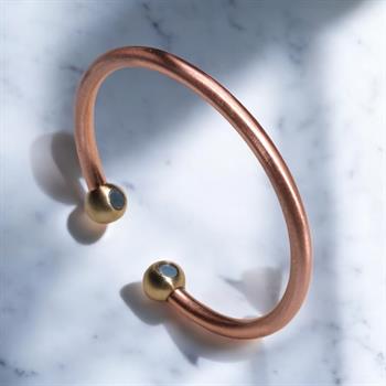 Zarif Mıknatıslı Bakır Bilezik