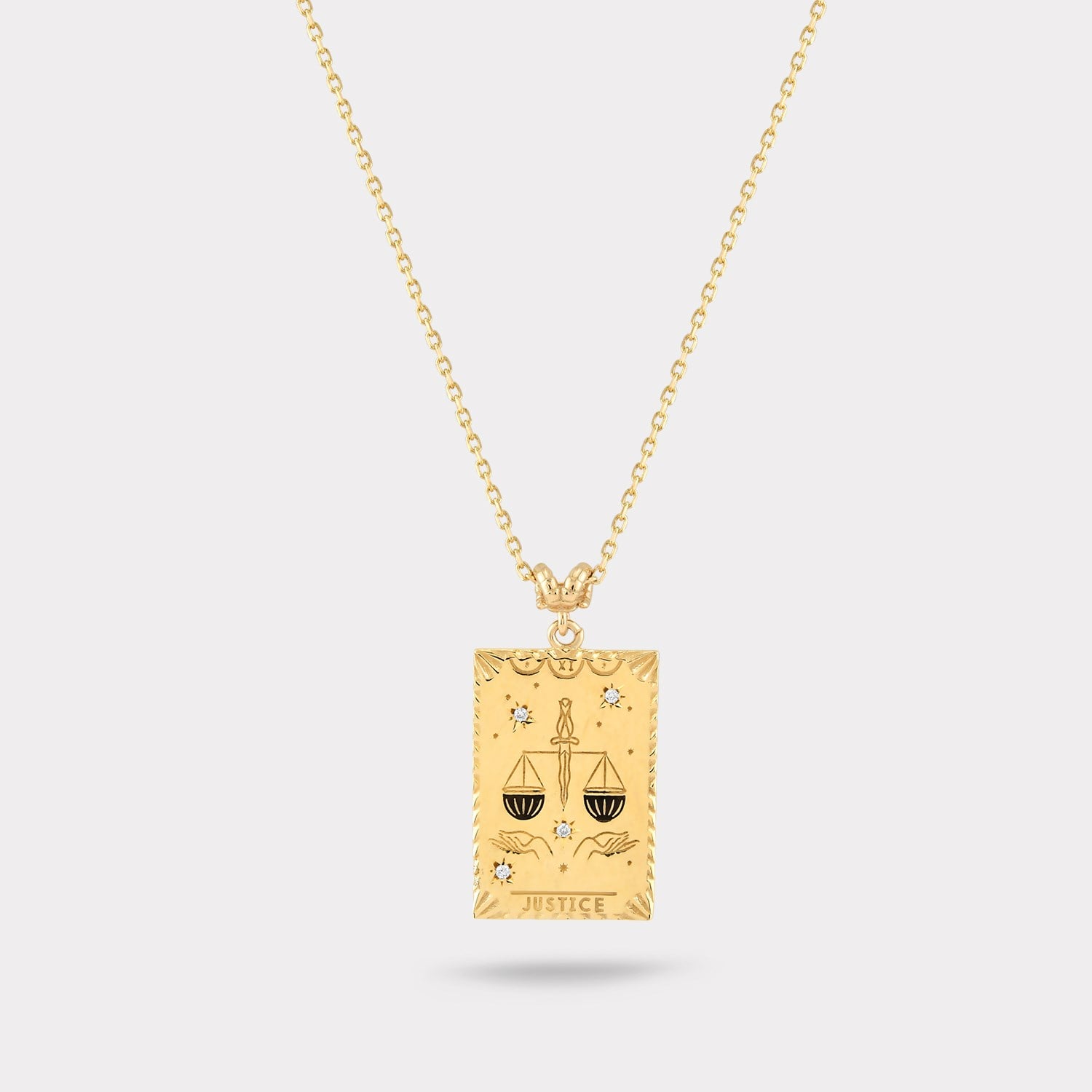 Justice Tarot Kolye MD0951P