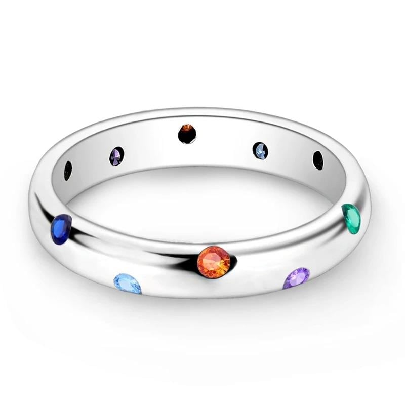Silver Galaxy Ring
