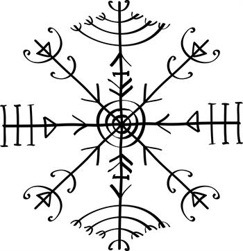 Bind Rune Necklace Silver