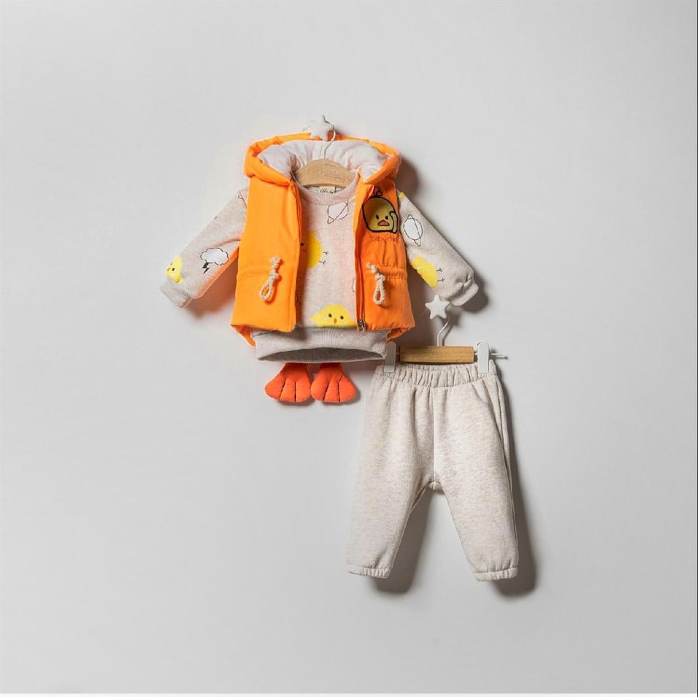 Turuncu 3'lü Takım - BabyChıck
