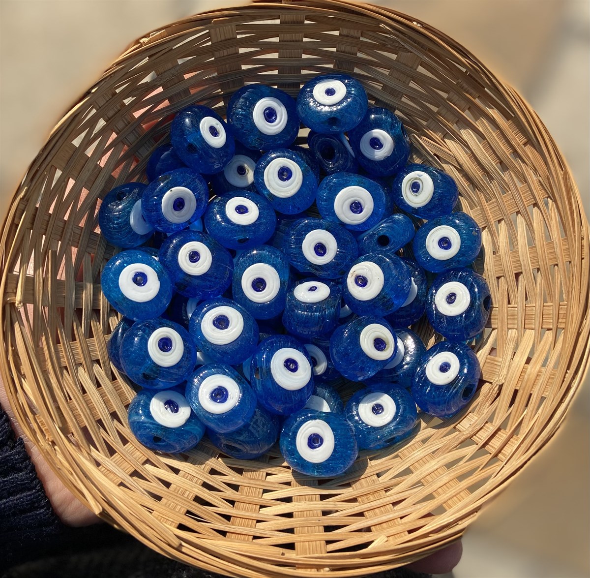 Cam Mavi Büyük Boy Danagöz