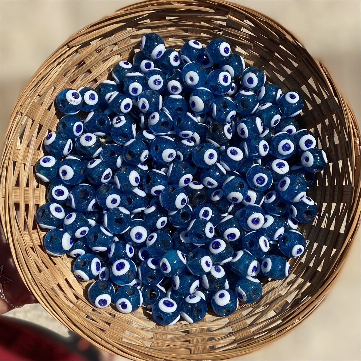 Cam Mavi Karagöz Boncuk