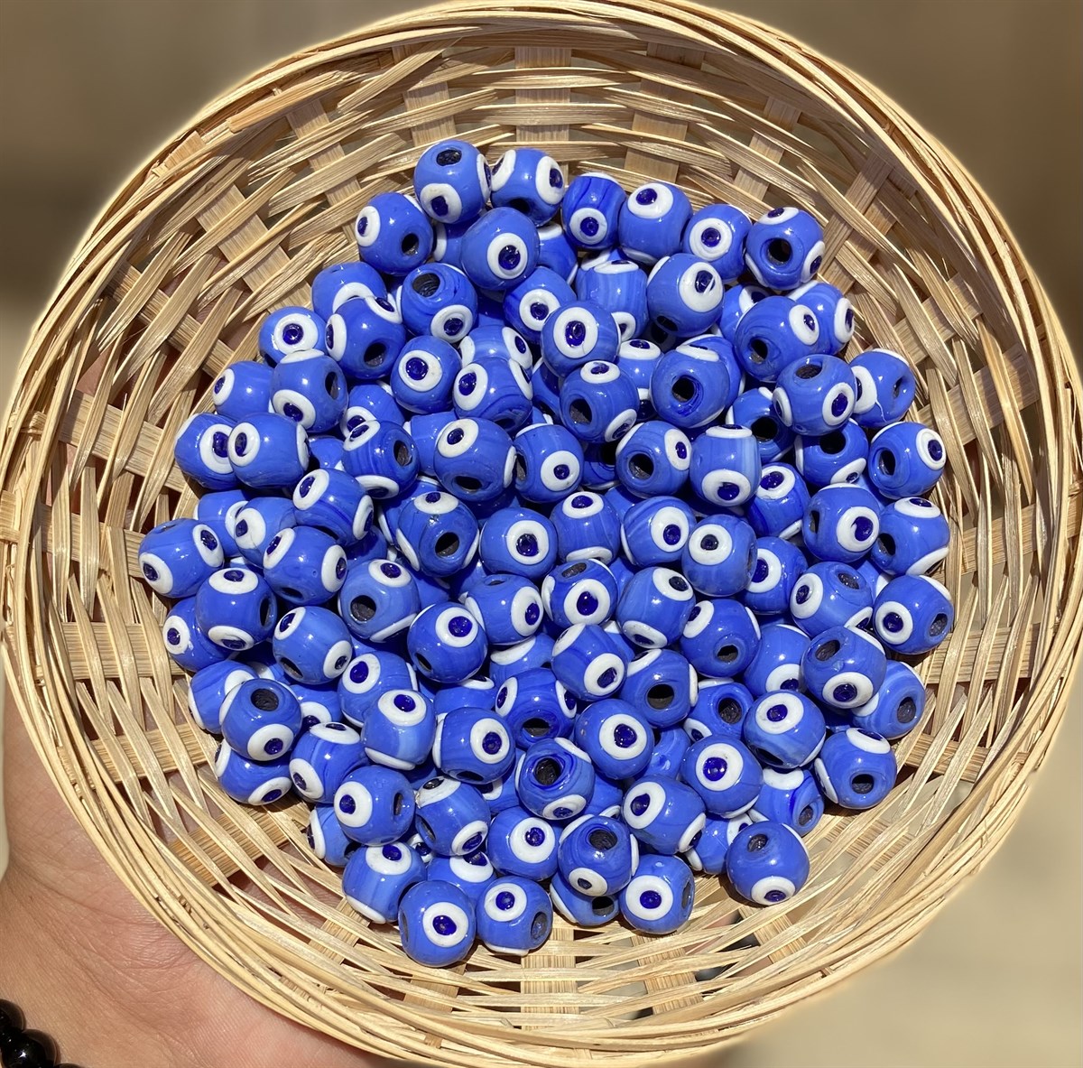 Çivit Mavi Karagöz Boncuk