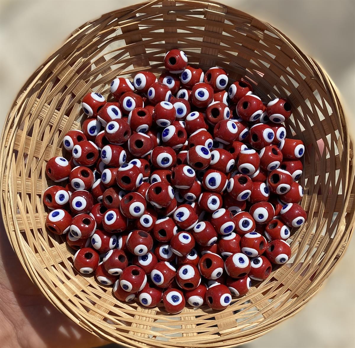 Kırmızı Karagöz Boncuk