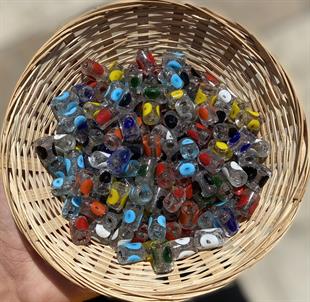 Şeffaf Silindir Boncuk