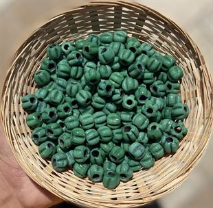 Yeşil Makarna Boncuk