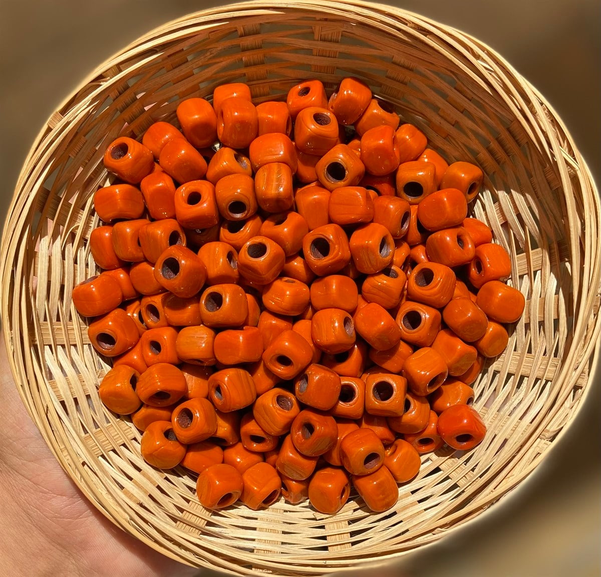 Turuncu Büyük Boy Kare