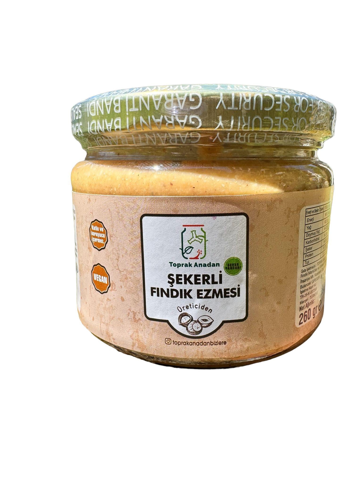 Fındık Ezmesi (Pancar Şekerli) 260 Gr