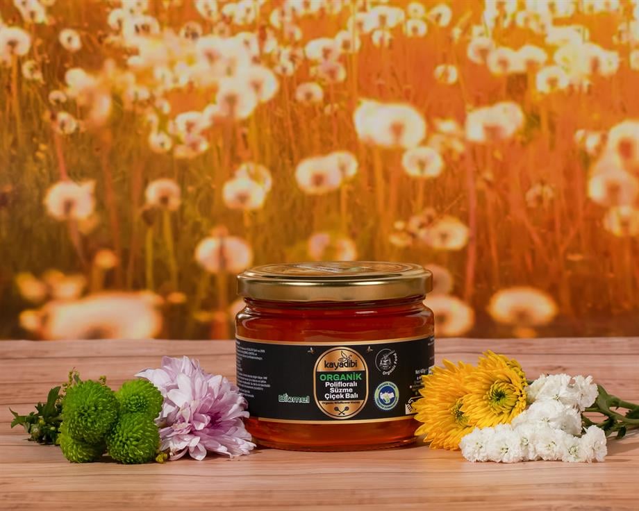 Organik Polifloralı Çiçek Balı 450 gr